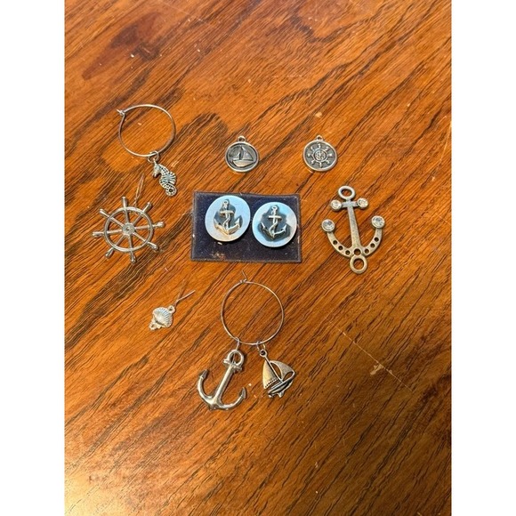 Jewelry - Nautical Ocean Jewelry Charm Mixed Lot